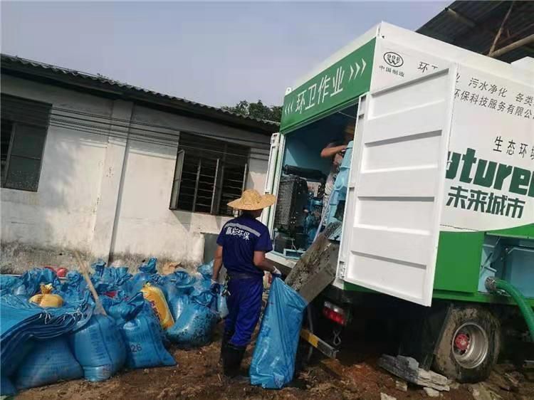 郑州工业污泥压干处理